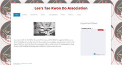 Desktop Screenshot of leestkdassociation.com